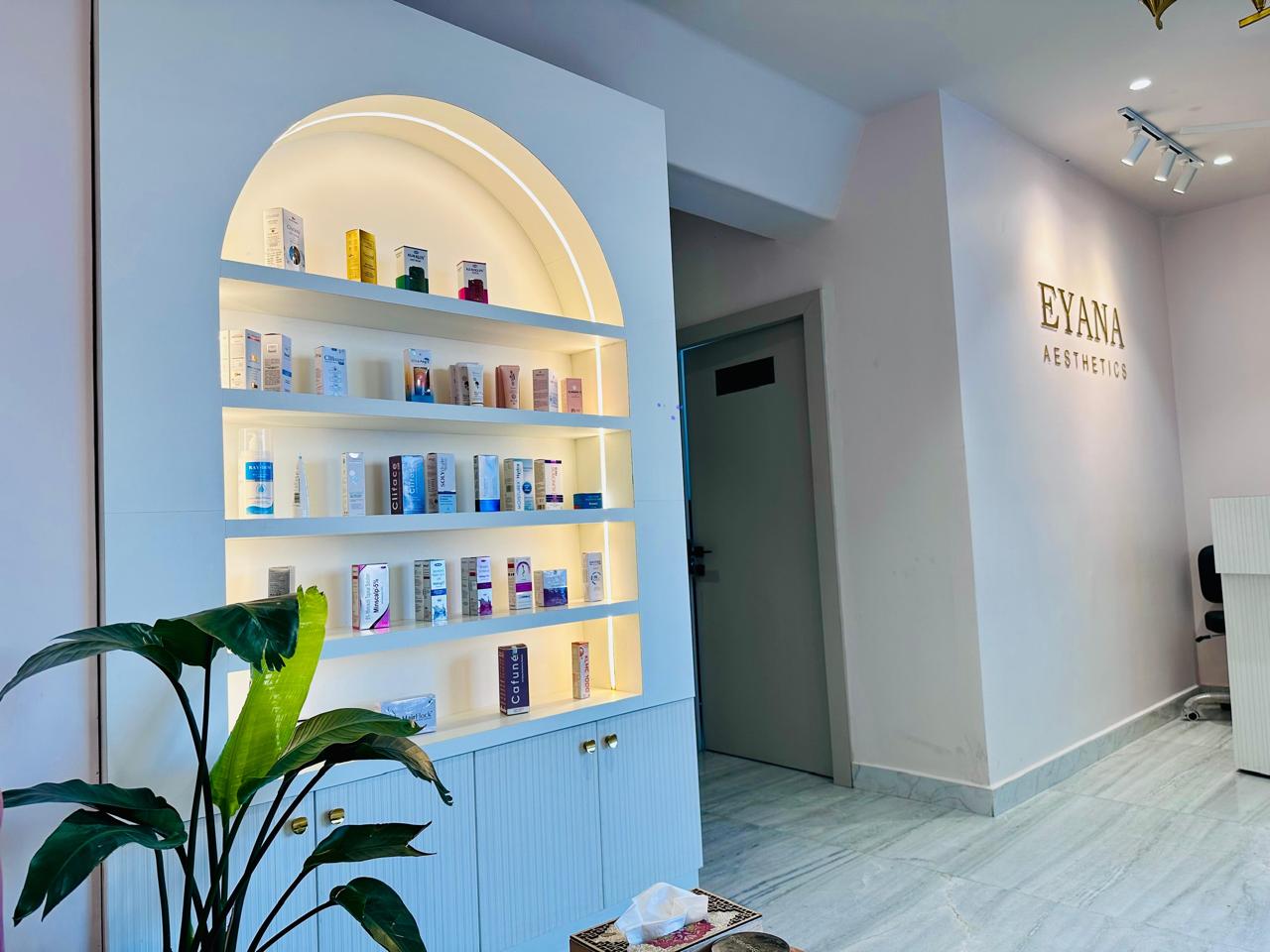 Dermatology Skincare Shelf